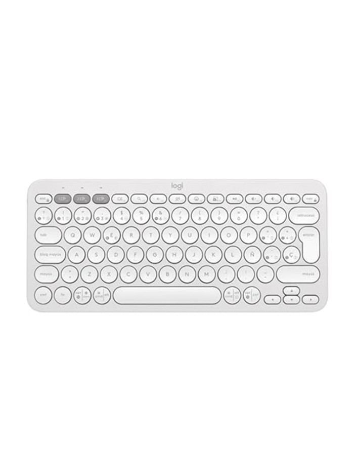 Teclado logitech pebble keys 2 k380s inalambrico blanco Teclado logitech pebble keys 2 k380s inalambrico blanco