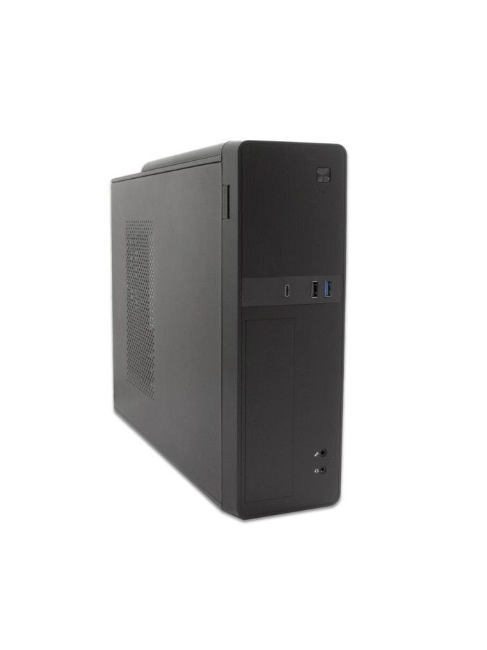 Caja ordenador sobremesa coolbox microatx slim t310 usb - c lector de tarjetas fuente sfx 300w bronze incluida Caja ordenador sobremesa coolbox microatx slim t310 usb - c lector de tarjetas fuente sfx 300w bronze incluida