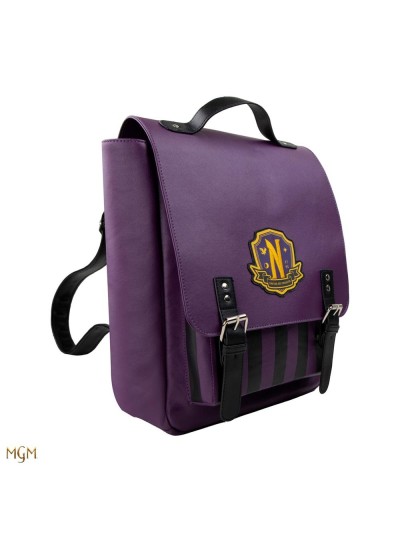 Mochila cinereplicas nevermore academy morado