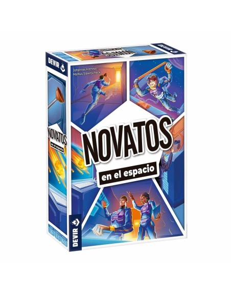 Juego de mesa novatos en el espacio