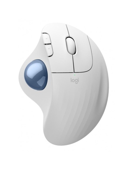 Raton inalambrico logitech ergo m575s blanco