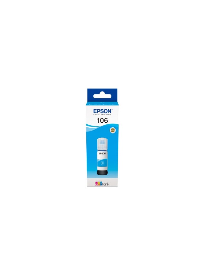 Cartucho tinta epson c13t00r240 106 ecotank cyan ink et - 7700 - et - 7750 Cartucho tinta epson c13t00r240 106 ecotank cyan ink et - 7700 - et - 7750