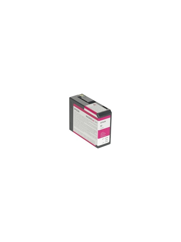 Cartucho tinta epson t5803 magenta 80ml stylus pro 3800 - 3880 Cartucho tinta epson t5803 magenta 80ml stylus pro 3800 - 3880