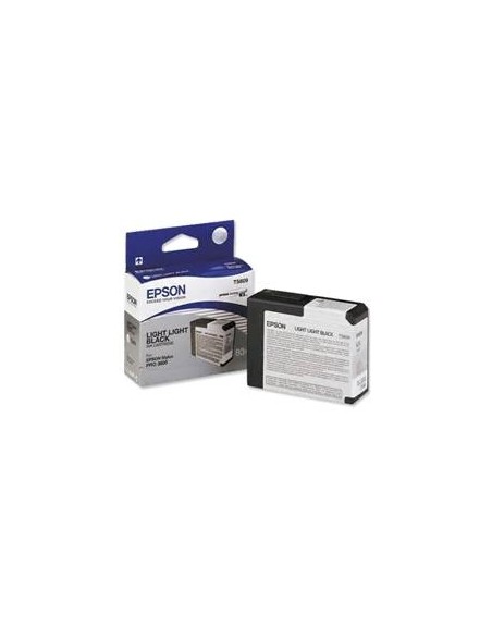 Cartucho tinta epson t5809 gris claro stylus pro 3800 - 3880