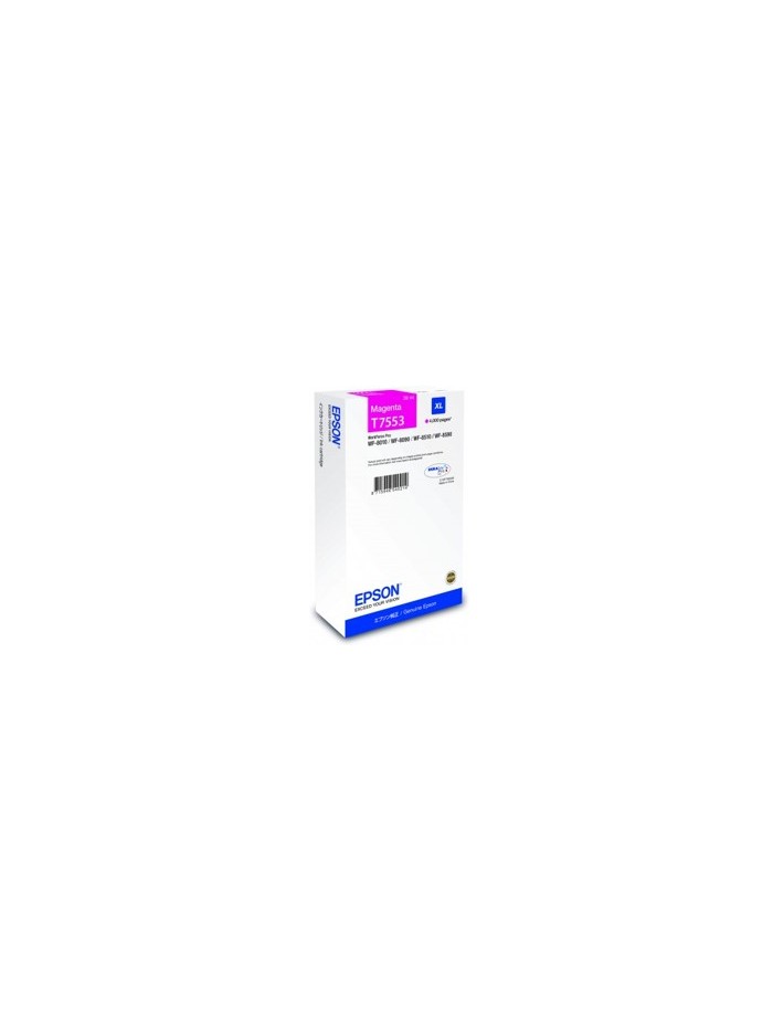 Cartucho tinta epson c13t755340 magenta xl 4000 paginas Cartucho tinta epson c13t755340 magenta xl 4000 paginas