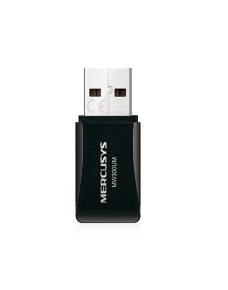 Adaptador wifi usb 2.0 mercusys mw300um 300mbps