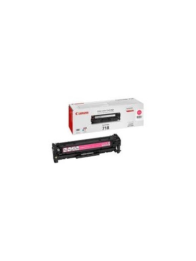 Toner canon 718m magenta 2.900 páginas lbp - 7200cdn - serie mf - 8300