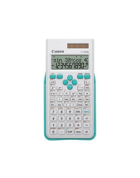 Calculadora canon cientifica f - 715sg dbl blanca - azul