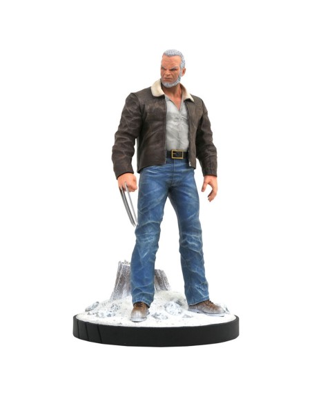 Figura diamond collection marvel x - men viejo logan resina 23 cm