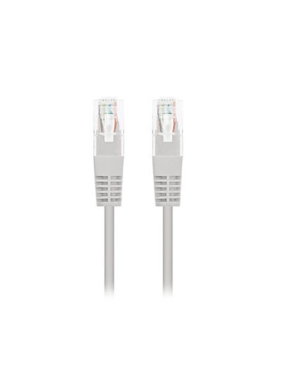 Cable red nanocable latiguillo rj45 utp cat6 0.3m gris 30cm