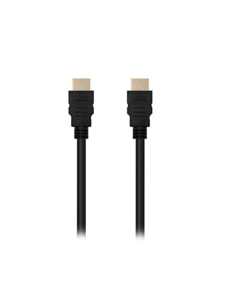 Cable hdmi 2.0 premium tipo a a hdmi tipo a nanocable 3m - macho - macho - alta velocidad - 4k - 18gbps - negro