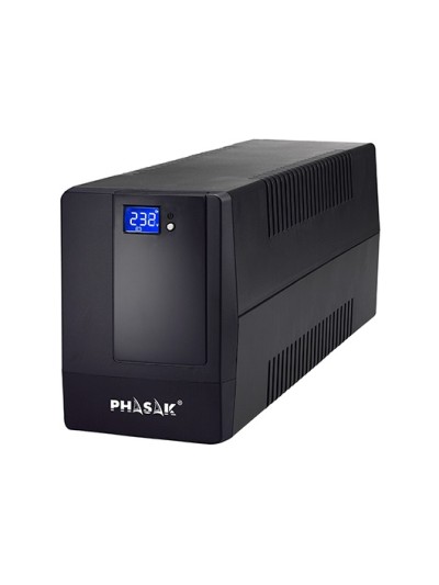 Sai ups phasak 2000va display lcd avr 2xschuko ph 9420
