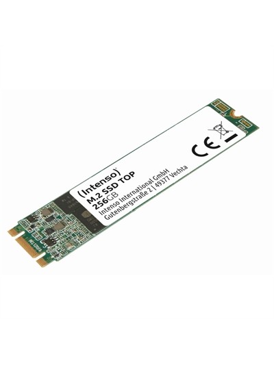 Disco duro interno solido ssd intenso top 256gb m.2 sata3