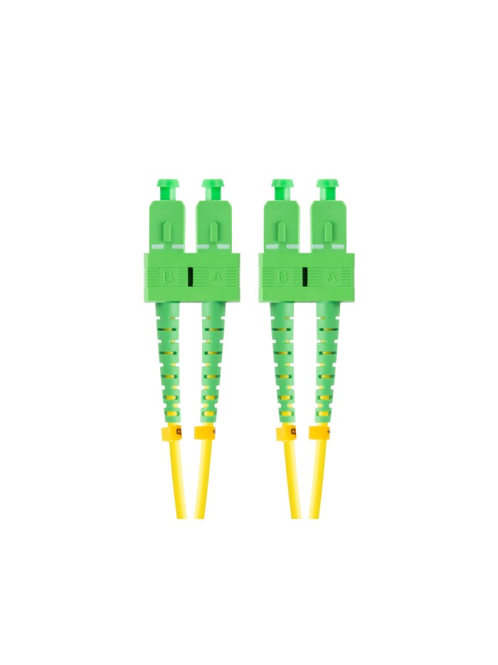 Latiguillo fibra optica sc - apc lanberg 2m mono duplex g657a1 lszh amarillo Latiguillo fibra optica sc - apc lanberg 2m mono duplex g657a1 lszh amarillo