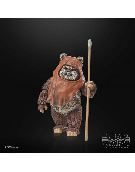 Figura hasbro star wars the black series - wicket (ewok)
