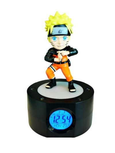 Lampara despertador reloj naruto naruto shippuden 20 cm