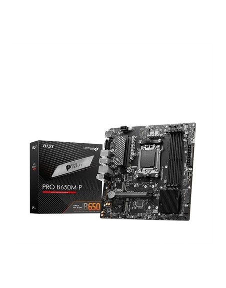 Placa base msi am5 pro b650m - p matx