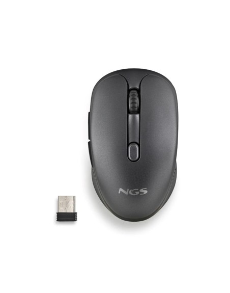 Raton inalambrico ngs evo rust black 1600dpi