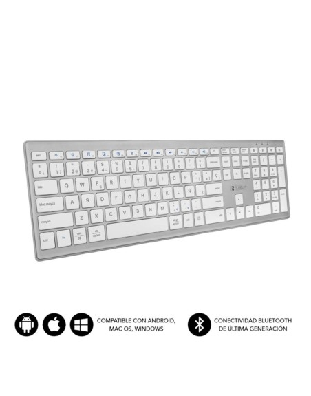 Teclado subblim keyboard pure extended inalambrico