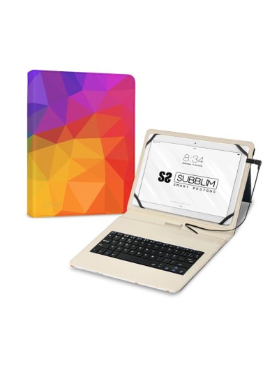 Funda tablet subblim para tablet 11 pulgadas triangulos