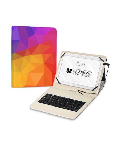 Funda tablet subblim para tablet 11 pulgadas triangulos