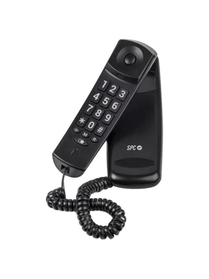 Telefono fijo spc original lite 2 negro - tecla r - 10 memorias indirectas Telefono fijo spc original lite 2 negro - tecla r - 10 memorias indirectas