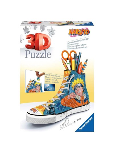 Puzzle 3d ravensburger sneaker - naruto