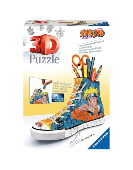 Puzzle 3d ravensburger sneaker - naruto