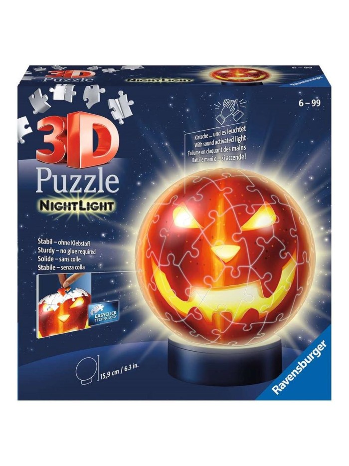 Puzzle 3d ravensburger calabaza de halloween Puzzle 3d ravensburger calabaza de halloween