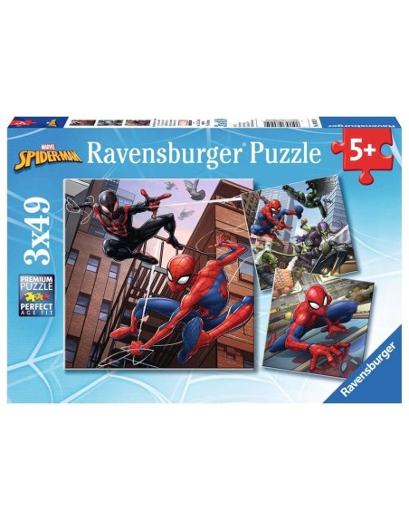 Puzzle ravensburger spiderman 3x49