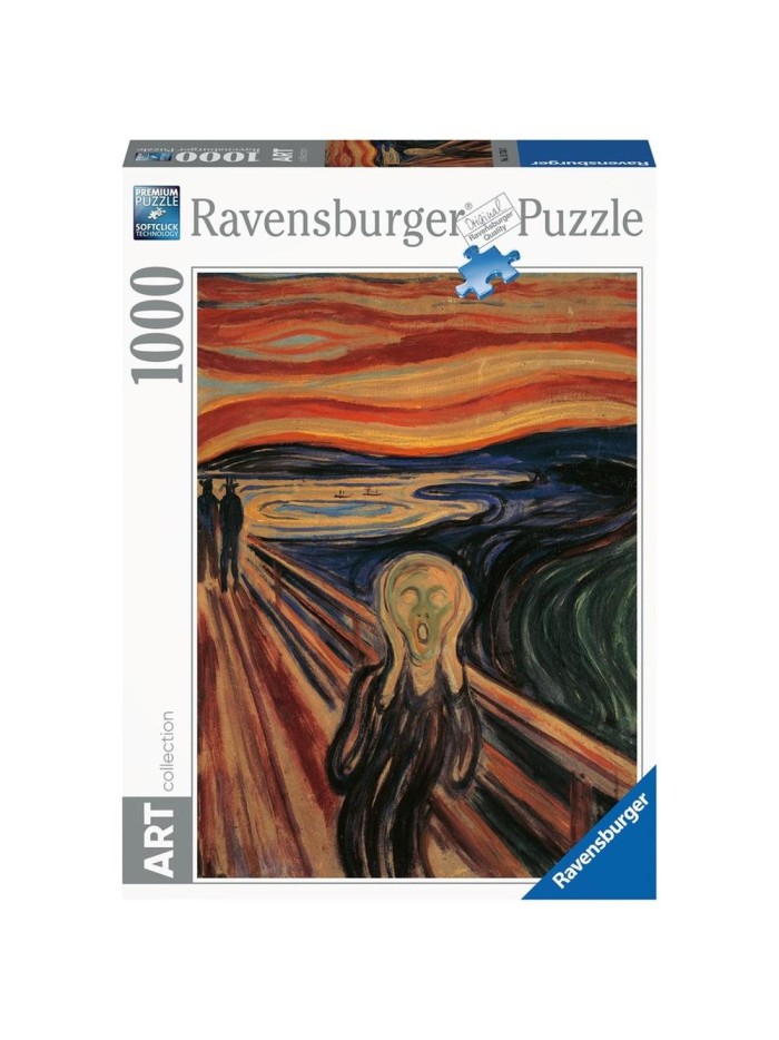 Puzzle ravensburger munch: el grito 1000 piezas Puzzle ravensburger munch: el grito 1000 piezas