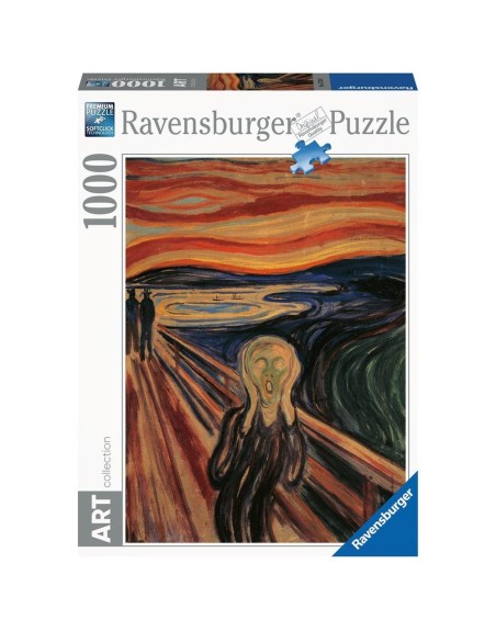 Puzzle ravensburger munch: el grito 1000 piezas