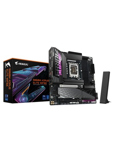 Placa base gigabyte b860m aorus elite wifi6e matx - 4x ddr5 - lga1851