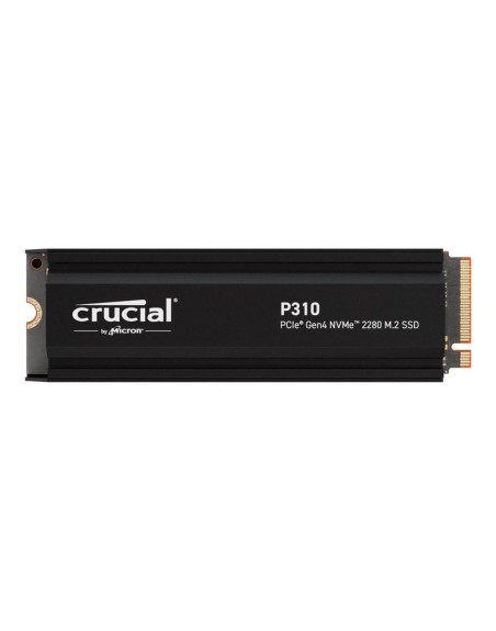 Disco duro interno solido ssd crucial p310 1tb m.2 nvme pci express 4.0 heatsink