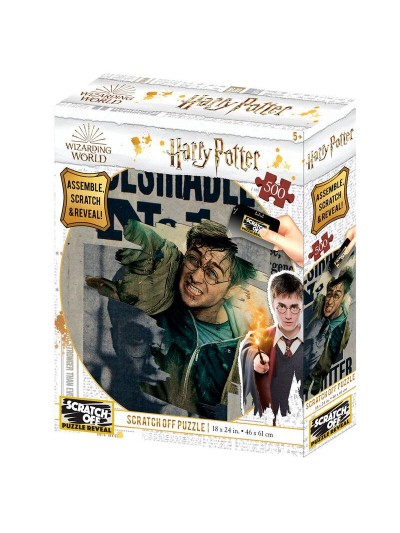 Puzzle para rascar harry potter carteles wanted se busca 500 piezas
