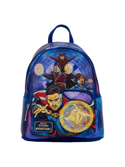 Mochila loungefly funko marvel doctor strange multiverso mini backpack