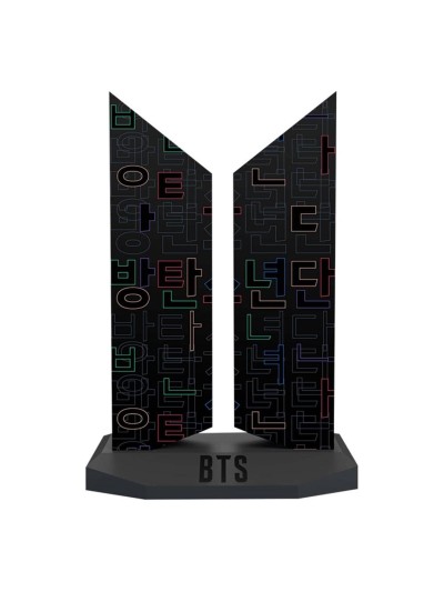 Estatua premium sideshow bts logo hangeul edition 18 cm