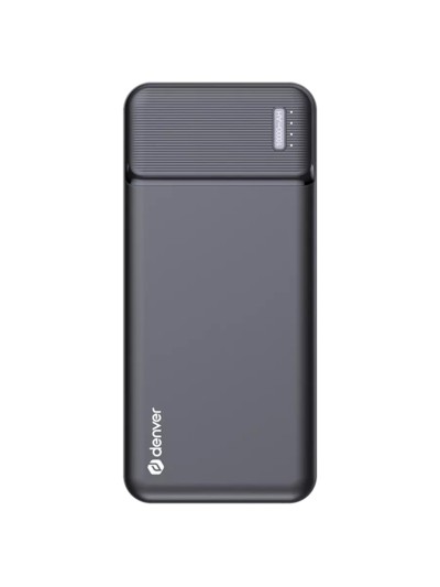 Bateria externa portatil powerbank denver pqc - 10007 10000mah micro usb - usb tipo c