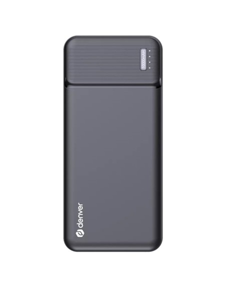 Bateria externa portatil powerbank denver pqc - 10007 10000mah micro usb - usb tipo c