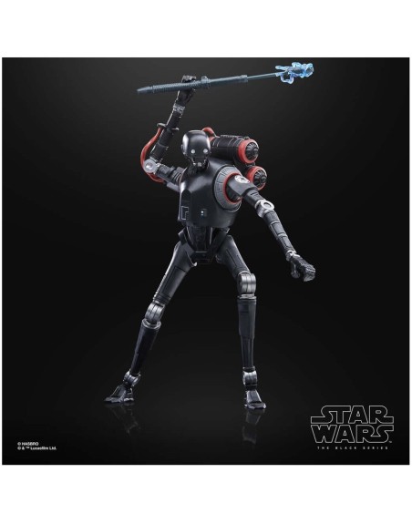 Figura hasbro droide de seguridad kx 15 star wars the black series