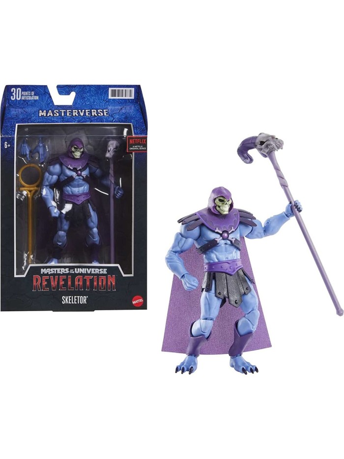 Figura mattel masters of the universe revelation skeletor 18 cm Figura mattel masters of the universe revelation skeletor 18 cm