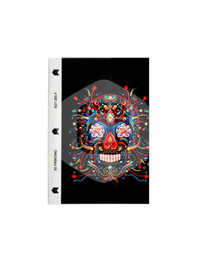 Lamina trasera de personalizacion qcharx calaveras 5
