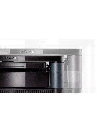 Soporte fellowes para monitor plus ajustable en 5 alturas 64 mm a 165 mm hasta 36 kg color grafito 165x335x344 mm