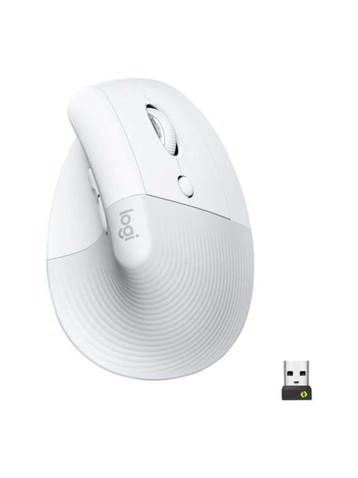 Mouse raton vertical logitech lift for business 6 botones 4000 dpi wireless inalambrico blanco hueso Mouse raton vertical logitech lift for business 6 botones 4000 dpi wireless inalambrico blanco hueso