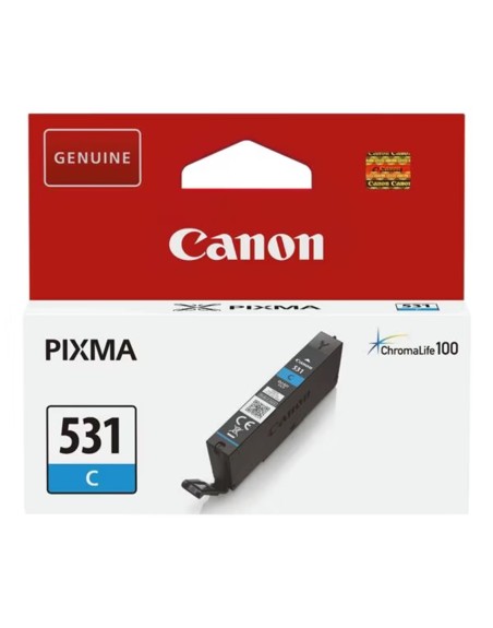 Cartucho tinta canon cli - 531c cian