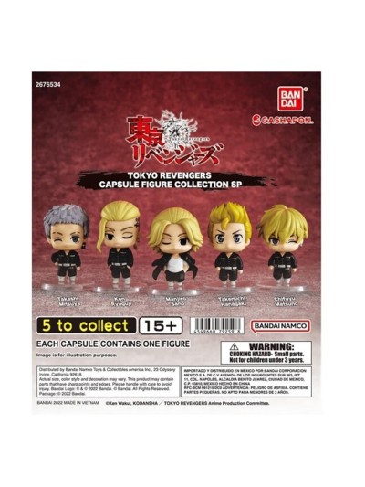 Lote gashapon 30 articulos tokyo revengers capsule figure collection sp