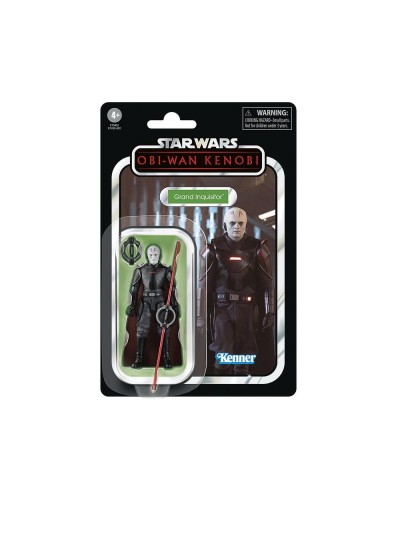 Figura hasbro star wars the vintage collection obi - wan kenobi grand inquisitor