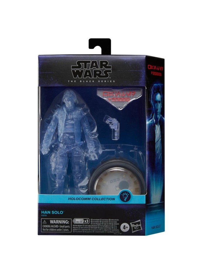 Figura hasbro star wars the black series holocomm collection han solo Figura hasbro star wars the black series holocomm collection han solo