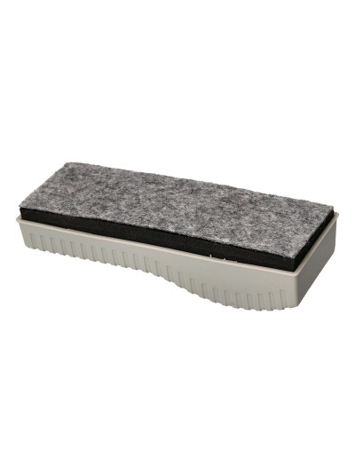 Borrador q-connect magnetico para pizarra blanca con recambio de fieltro reemplazable 15x5,5x4,5 cm