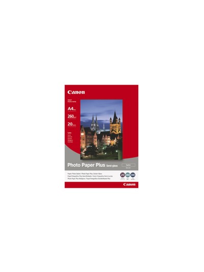 Papel canon plus sg - 201 - a4 satinado 20hojas